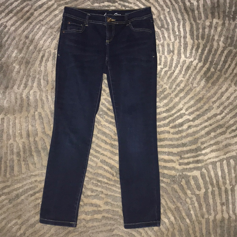 INC Denim Skinny Leg, Regular Fit (Short) jeans